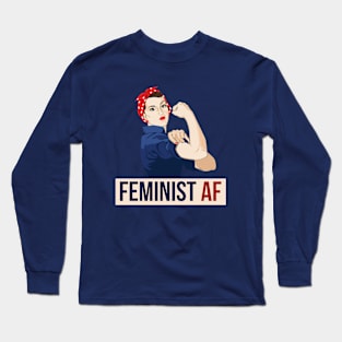 Feminist AF Long Sleeve T-Shirt